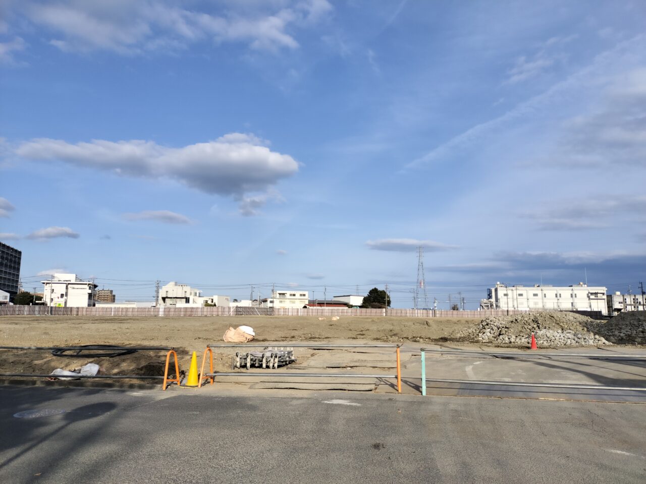 2025年3月頃の「イオン津ショッピングセンター」跡地