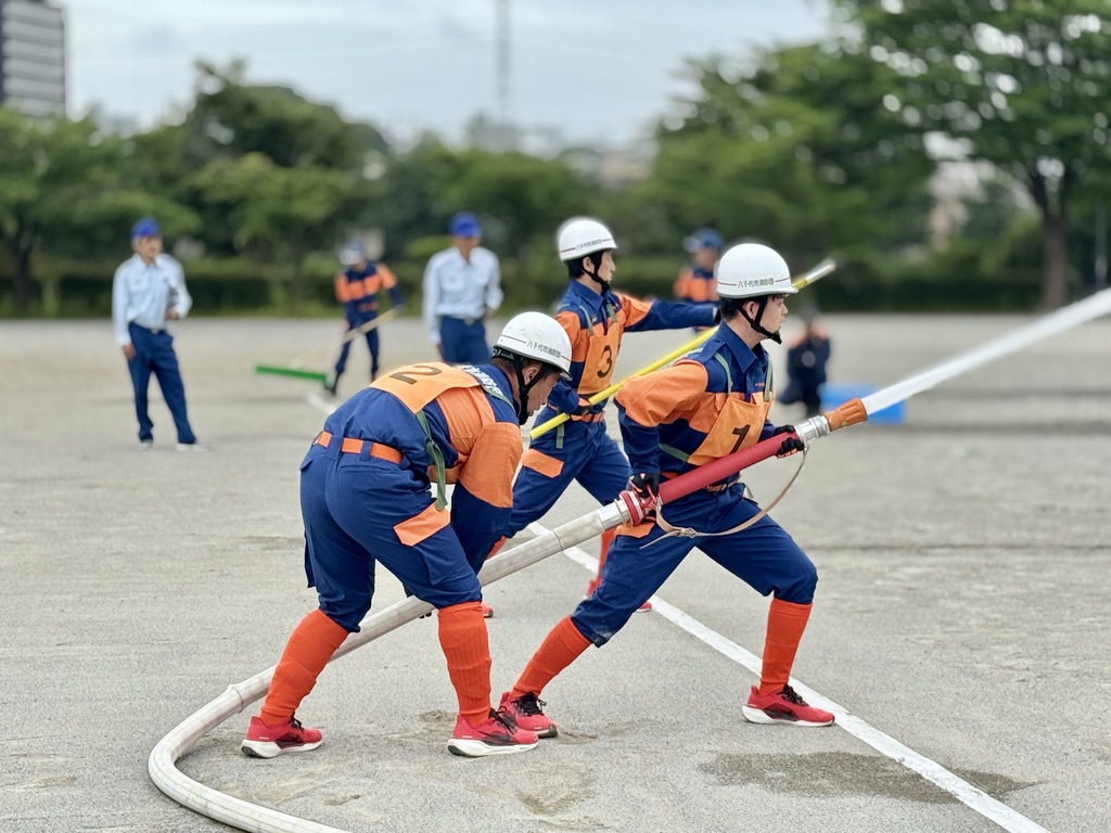 八千代市消防団消防操法大会2026