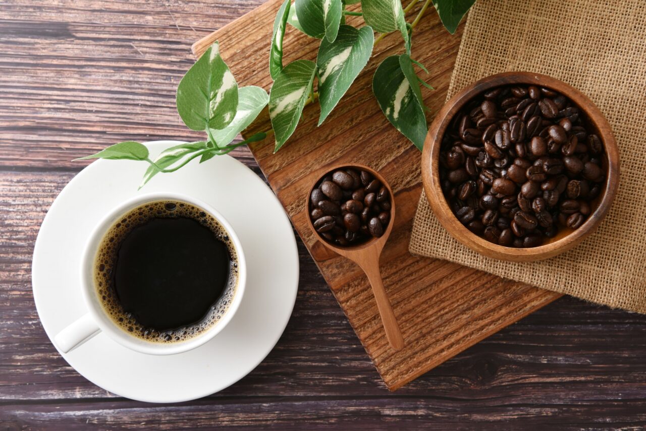 珈琲とコーヒー豆