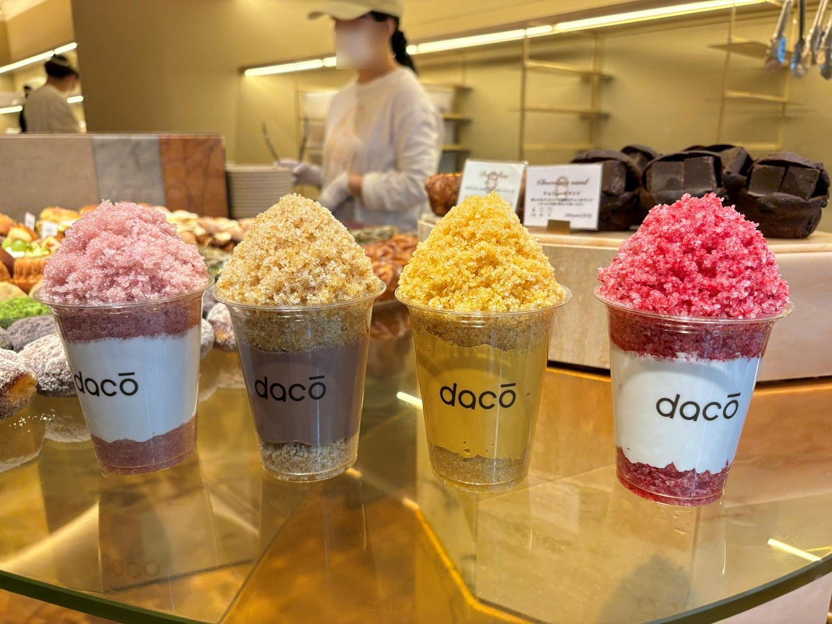 dacoの新感覚飲むかき氷　ポタージェ