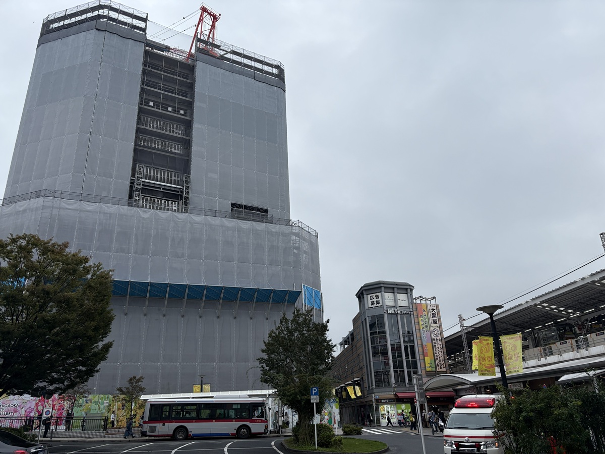 自由が丘駅前再開発の進捗状況