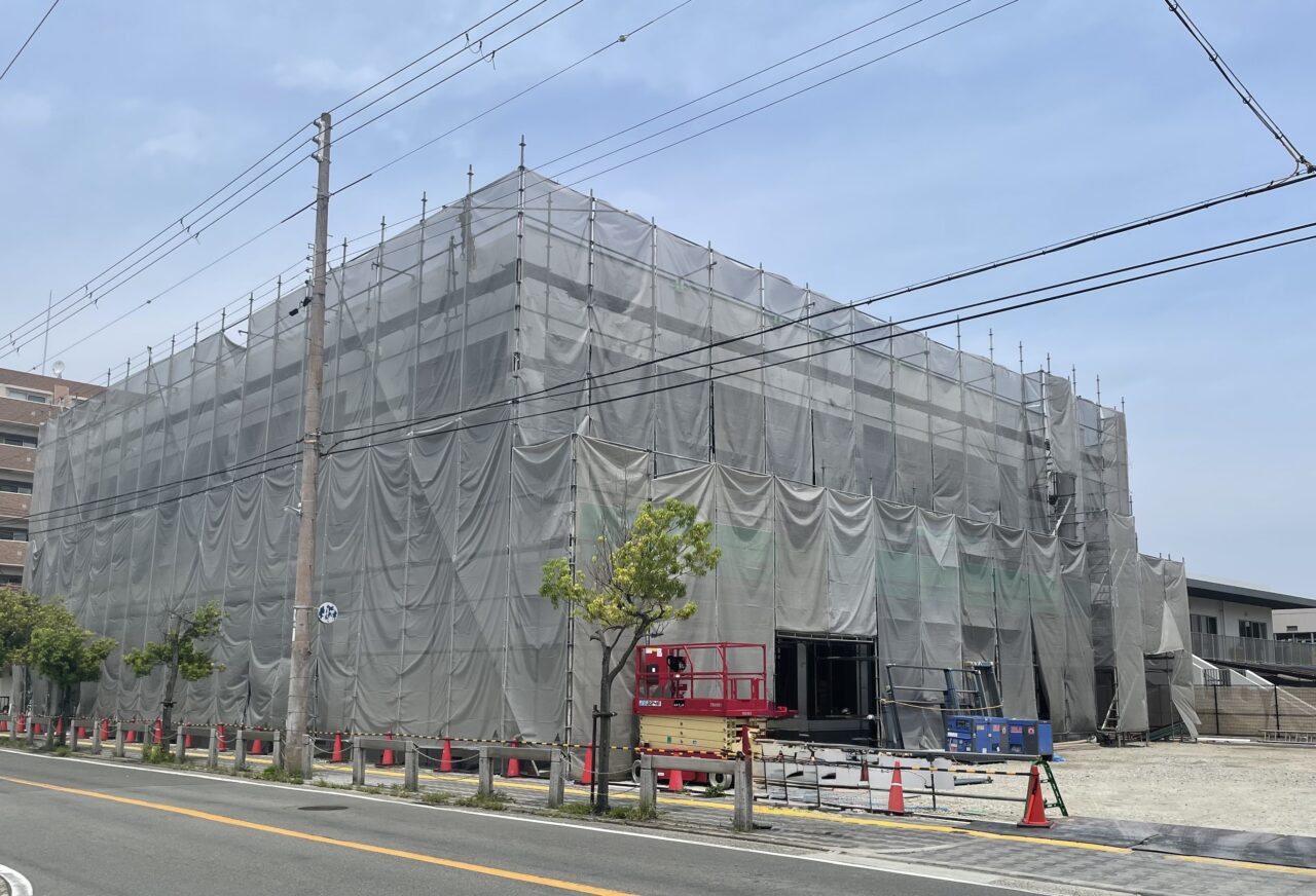 ザグザグ立花店 工事中4