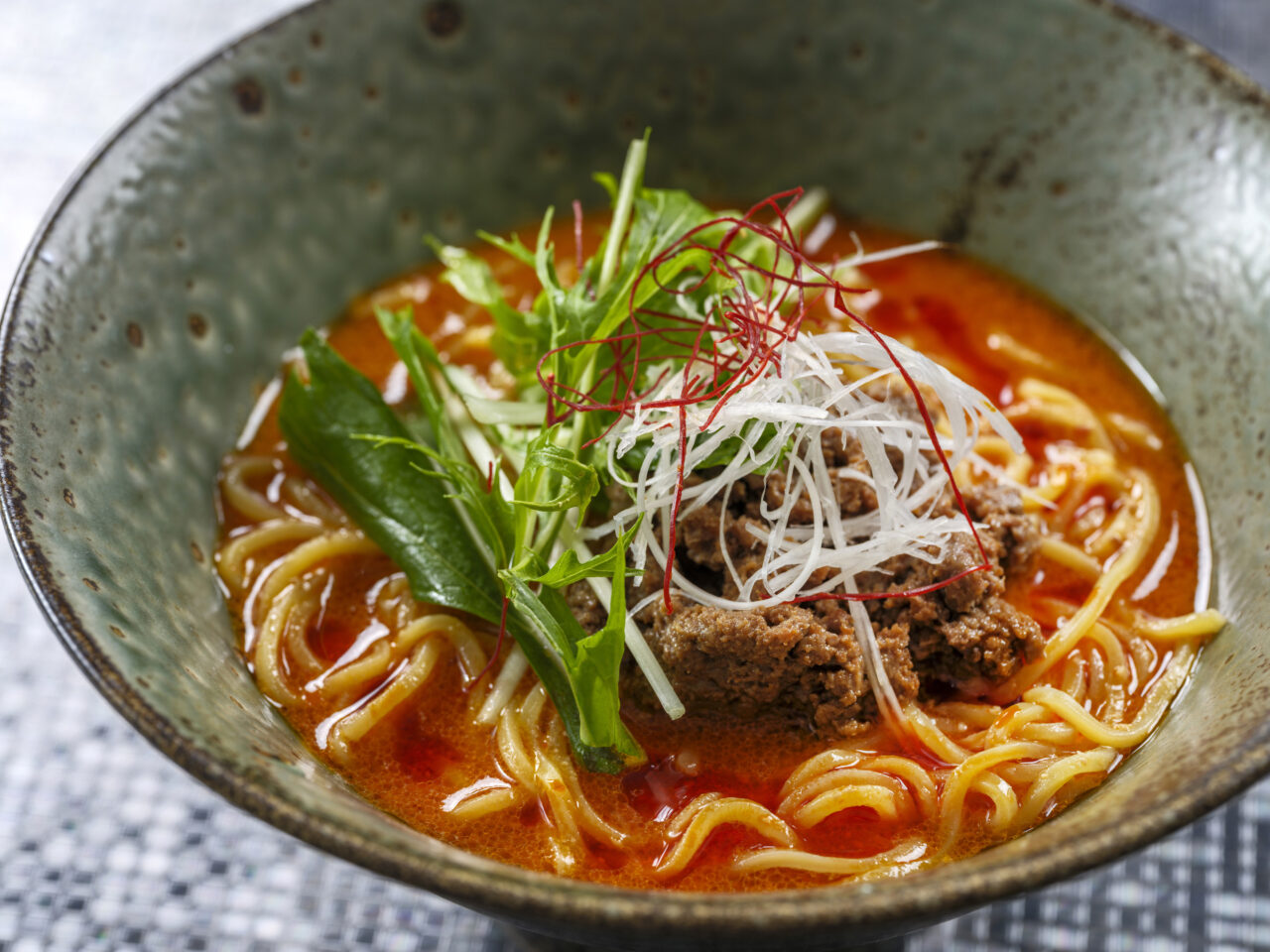 中国料理 四川 夏季限定冷麺　冷製 担々麺