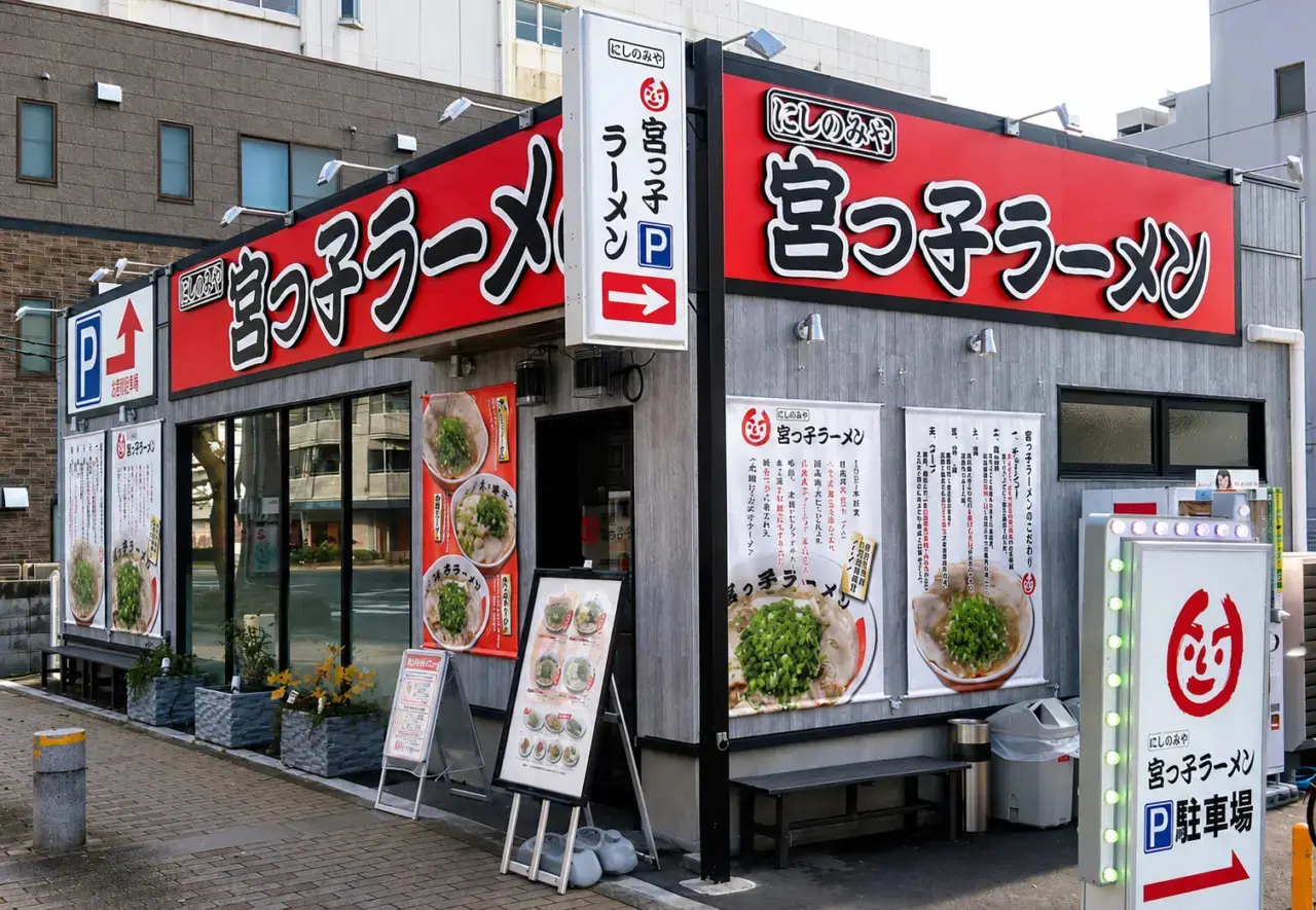 宮っ子ラーメン 山幹南武庫之荘店