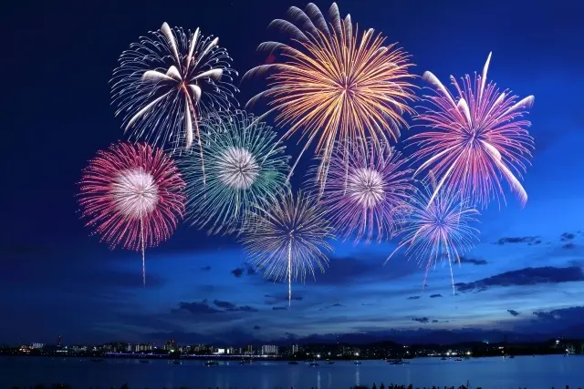 川開き祭り　イメージ花火