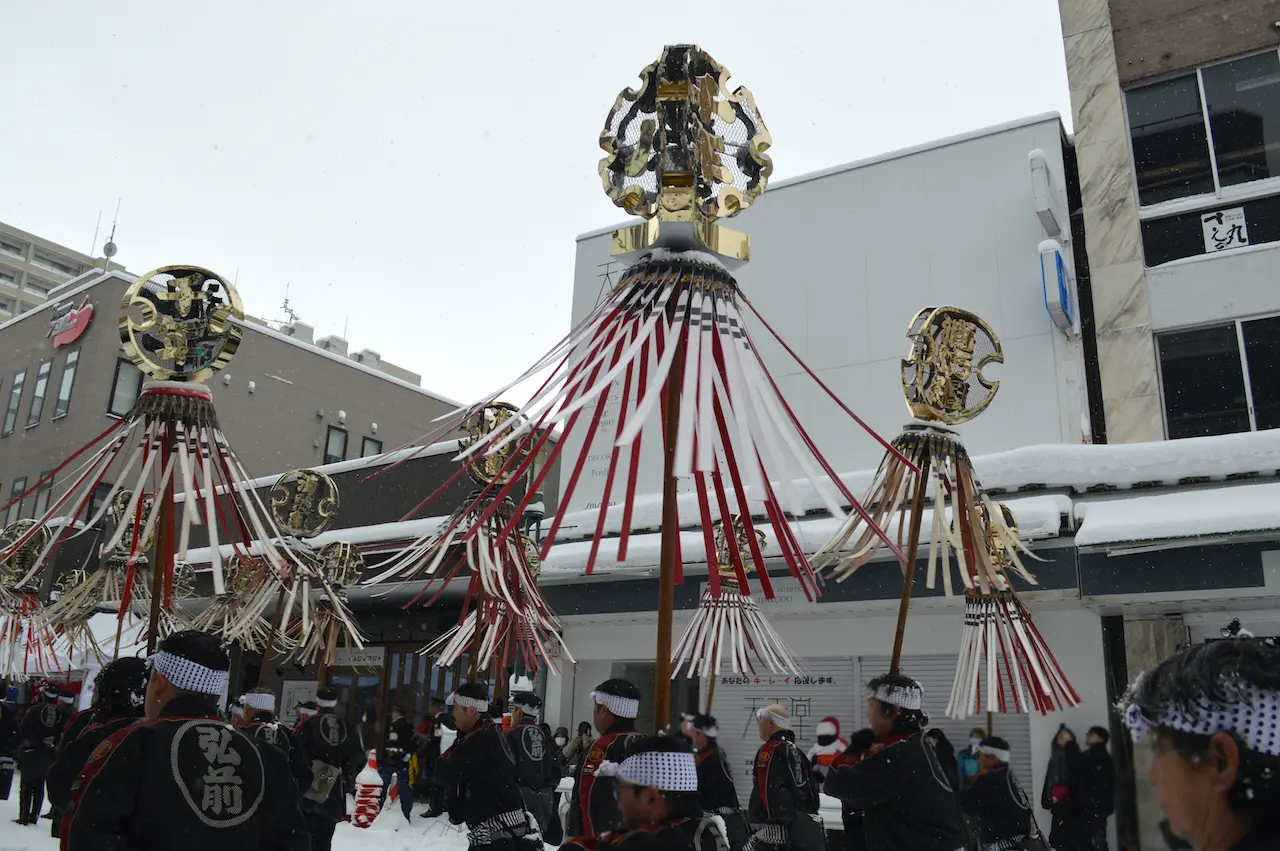 弘前市・西目屋村消防団出初式