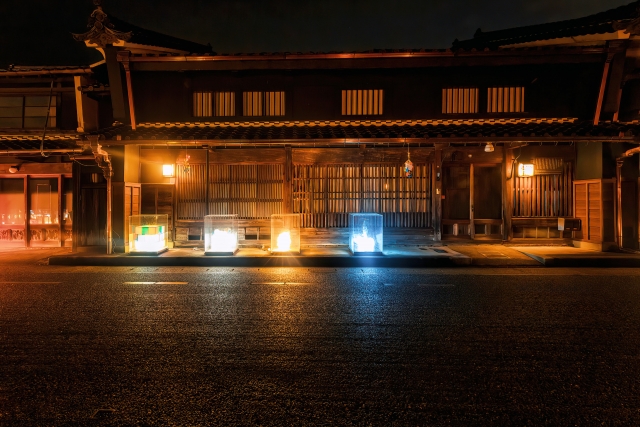 美濃和紙あかりアート展