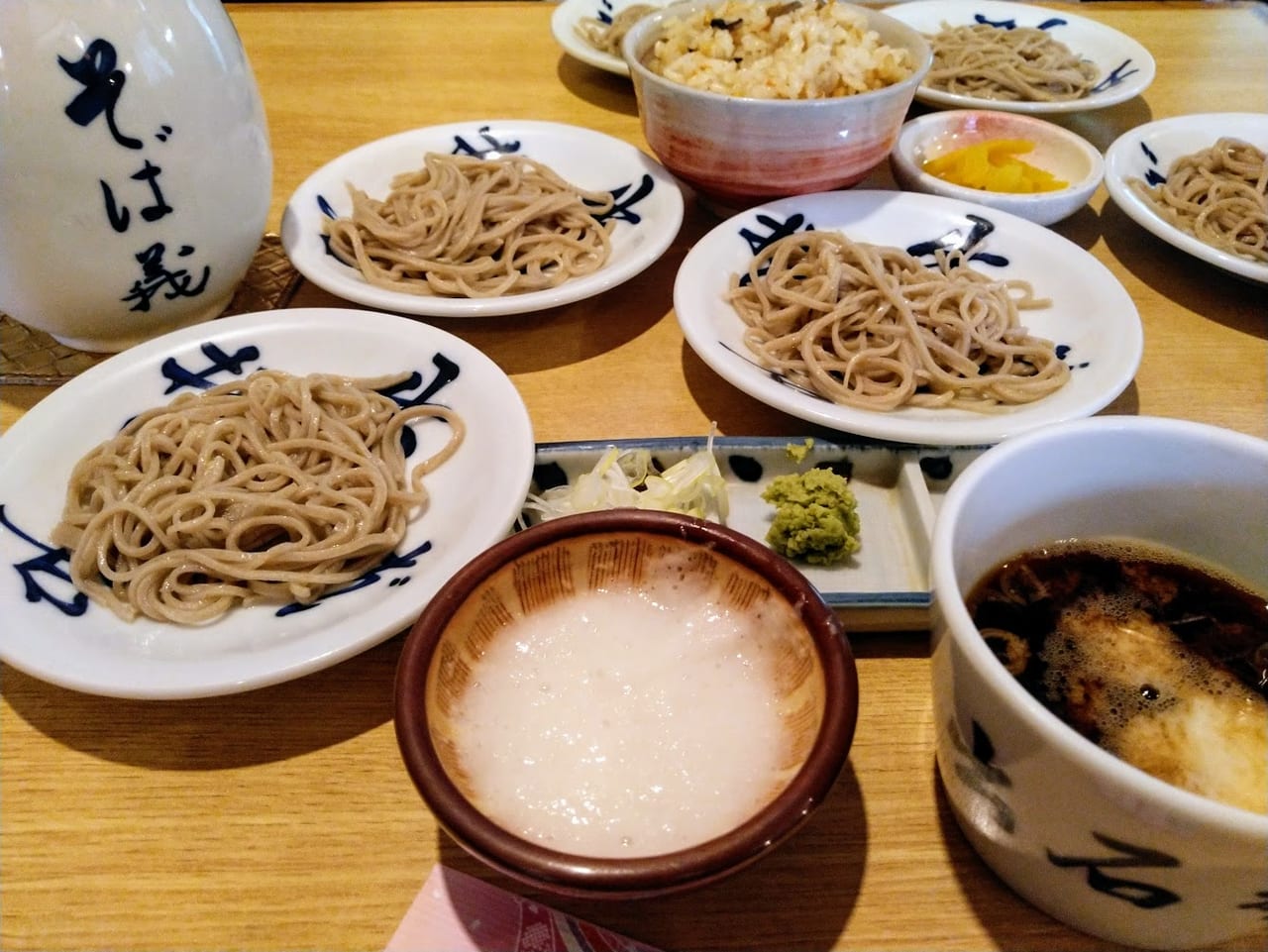 一理庵そば義の皿そば