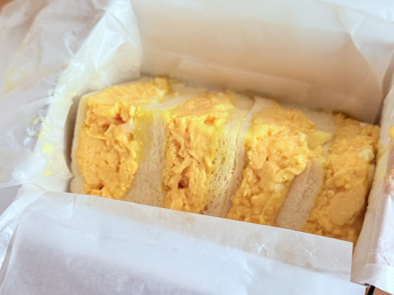 ルマンのワンコインたまごサンド