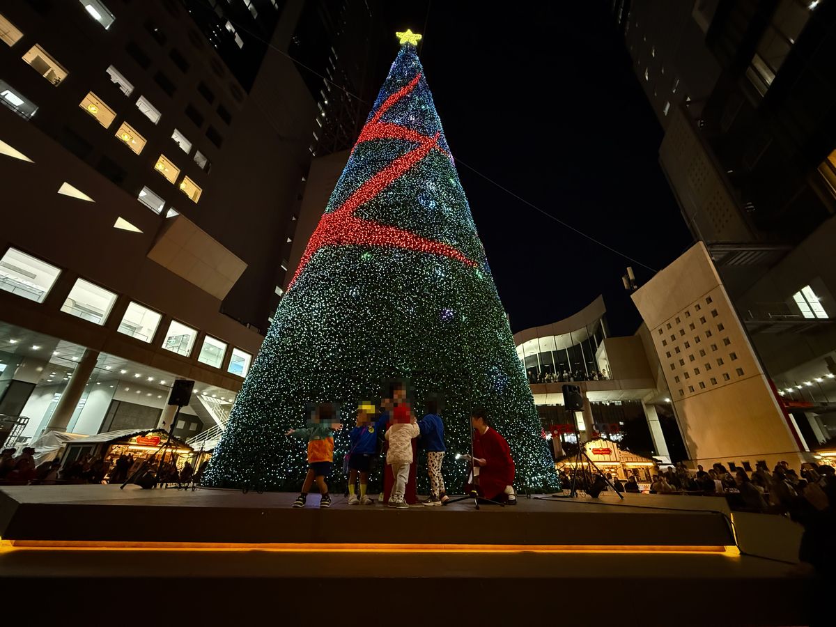 ウメダスカイビルクリスマス2025開催