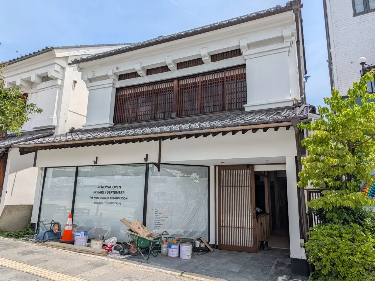 ２０２６年７月マニプリ善光寺表参道改装１