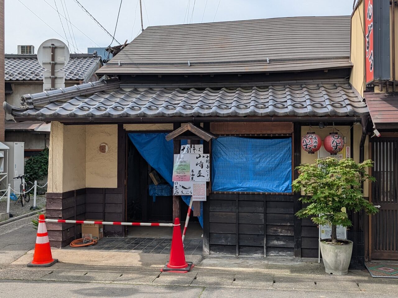 ２０２６年７月西鶴賀町そば山﨑屋開店３