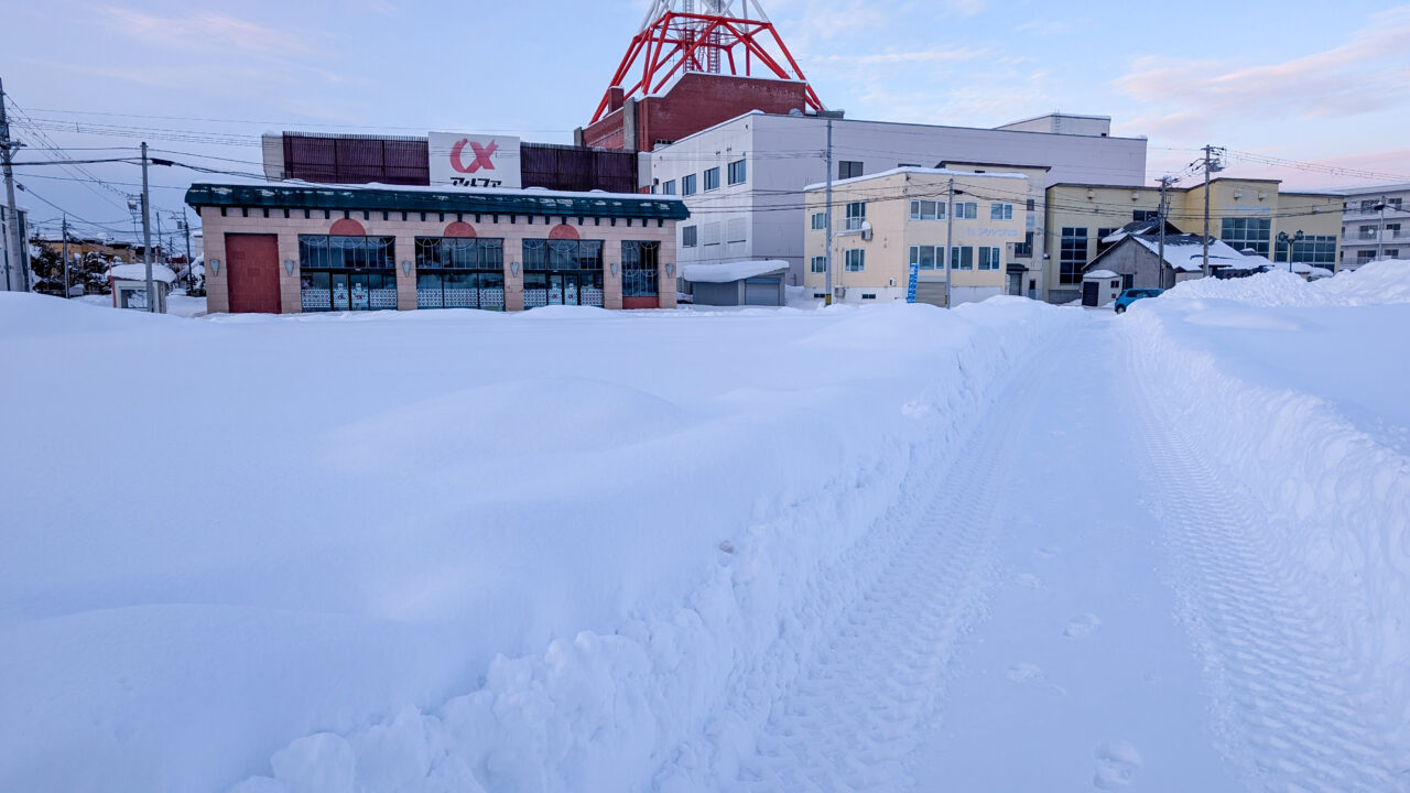 旭川のパチンコ店跡地