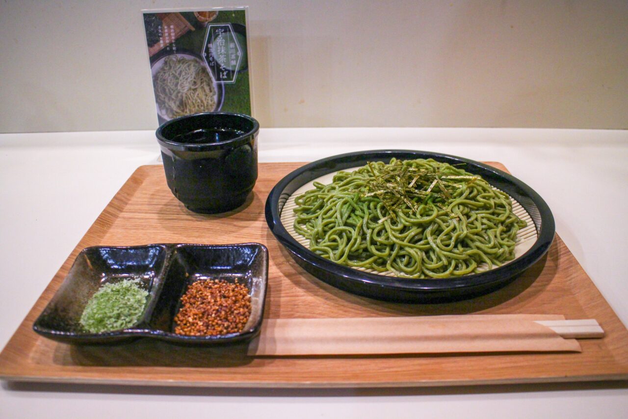 前川茶舗　宇治抹茶そば