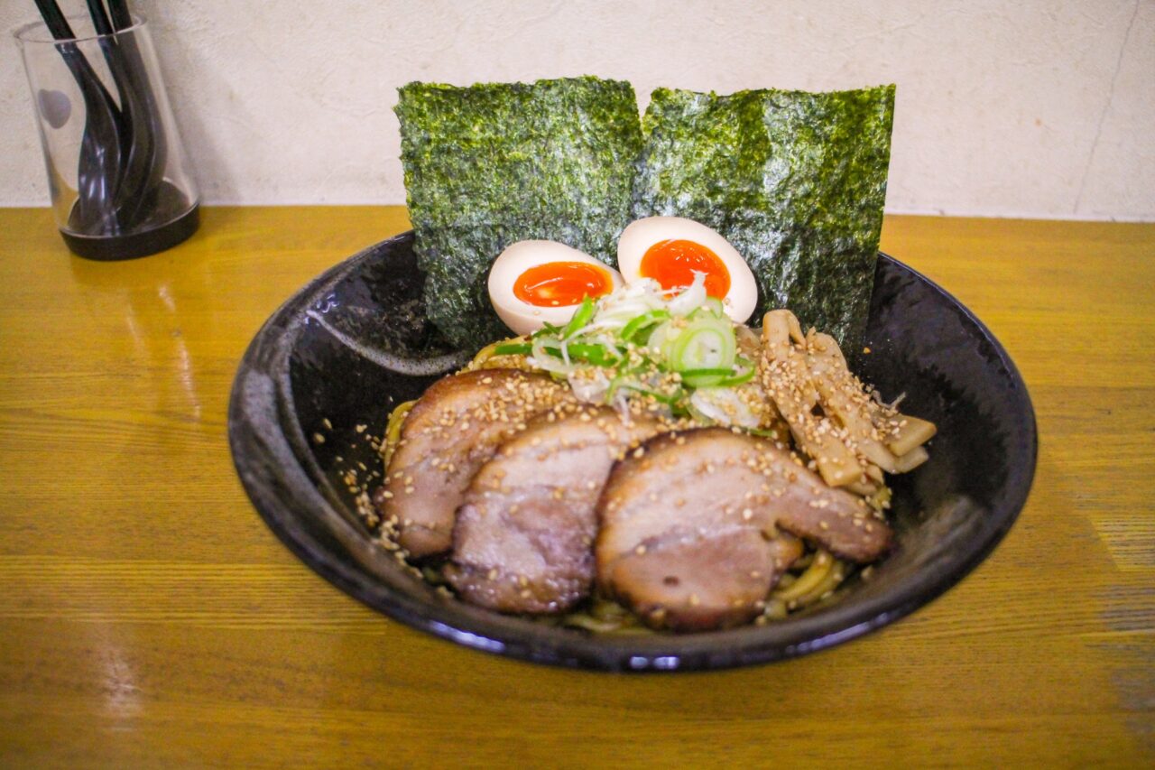 らーめん道場 羅漢 しょうゆ油そば