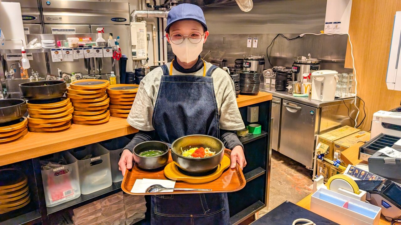 イオンモール旭川駅前　石焼ビビンパ