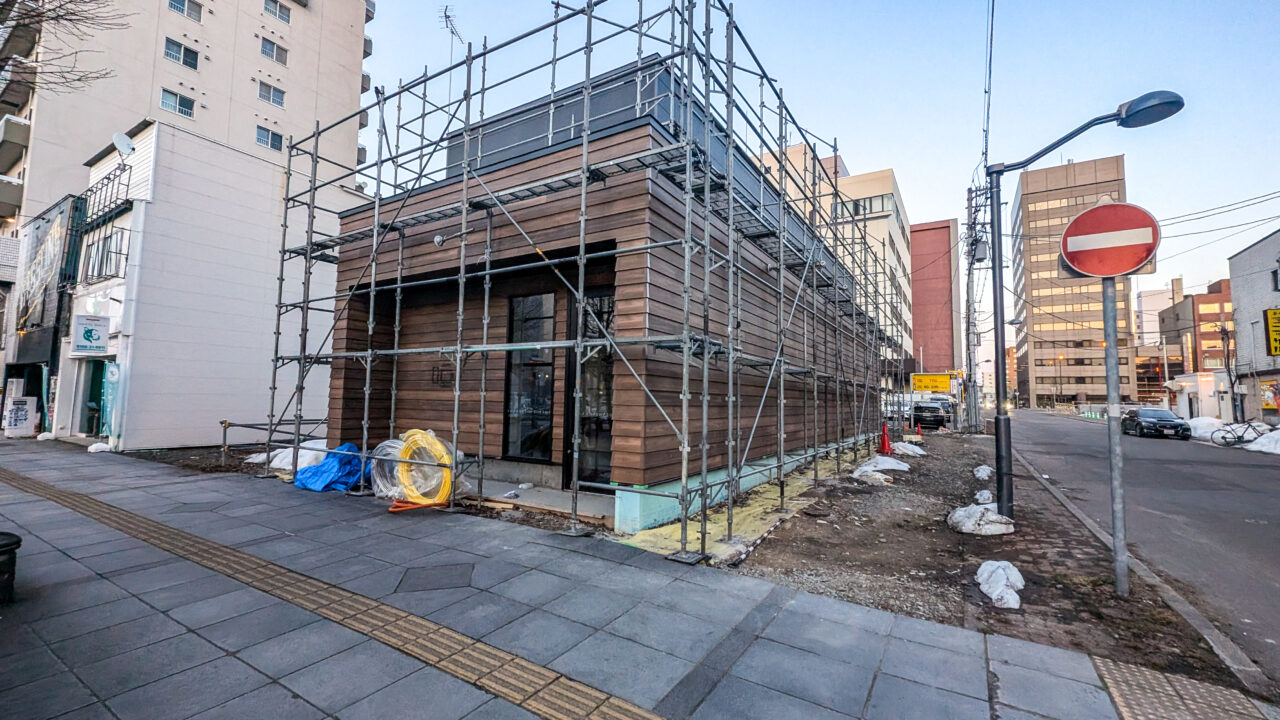 6条通の新築工事