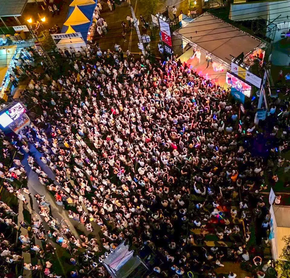さんろく祭りの風景