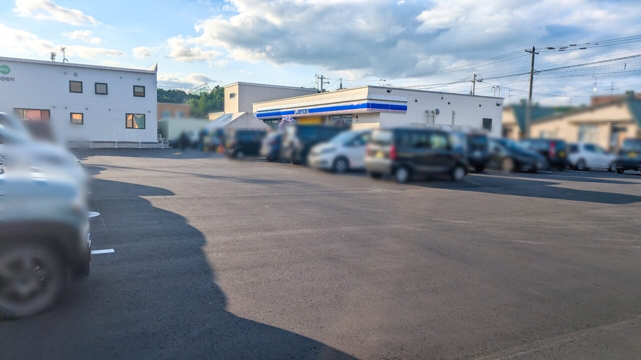 末広にオープンのローソン