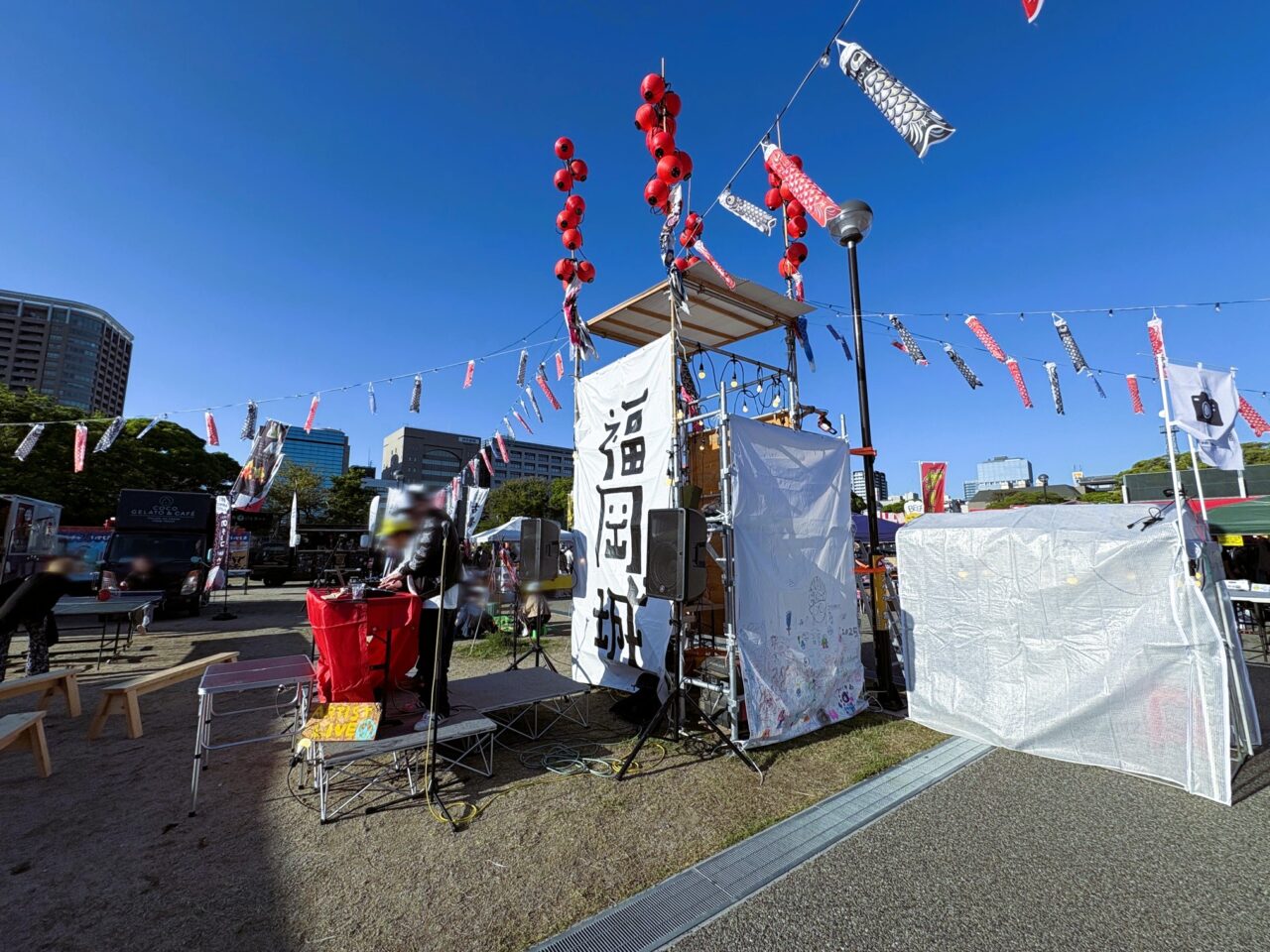 「 福岡城ナイトマーケット ２０２５G W 」は５月６日（火・祝）まで！