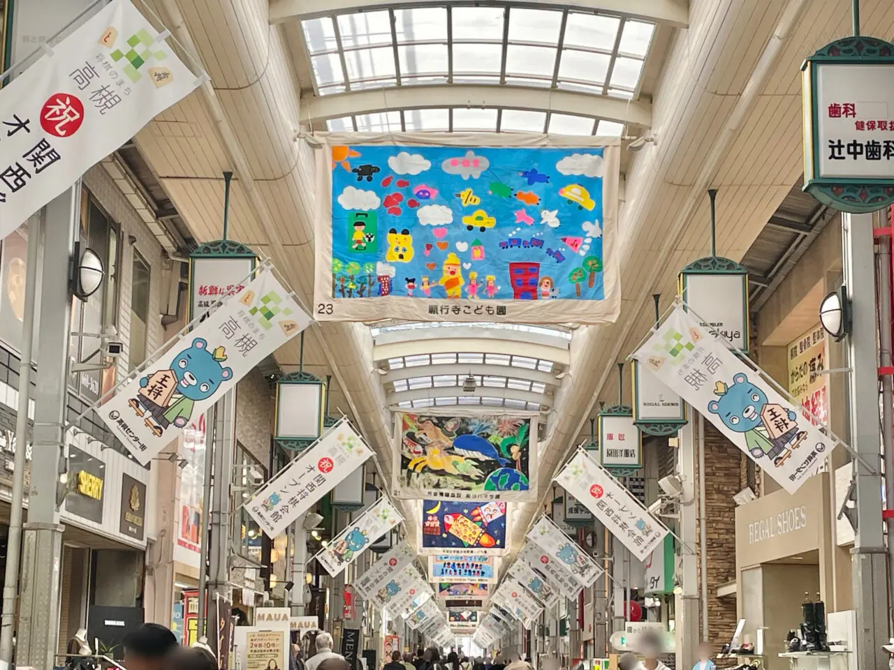 巨大絵画アーケード展