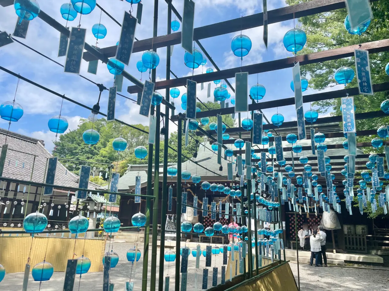 水無瀬神宮 招福の風