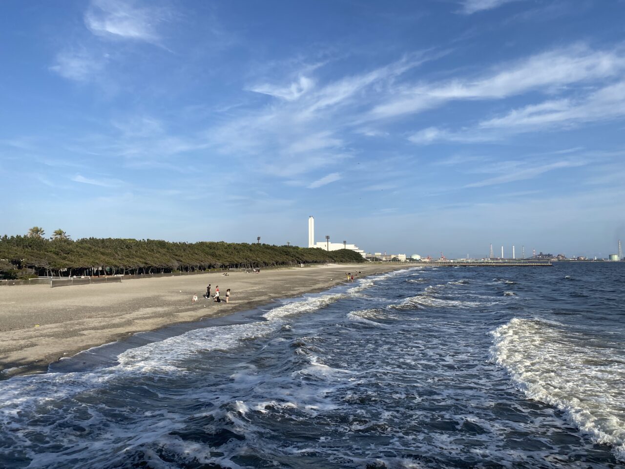 稲毛の浜