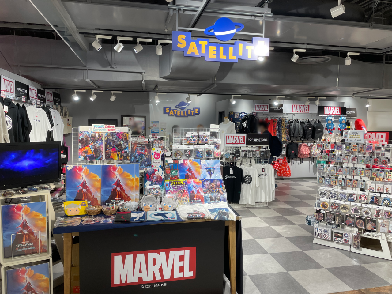 マーベルポップアップ横浜