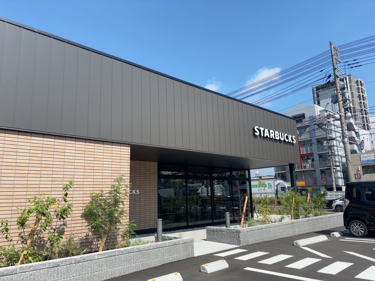 スターバックス広島東雲店の外観