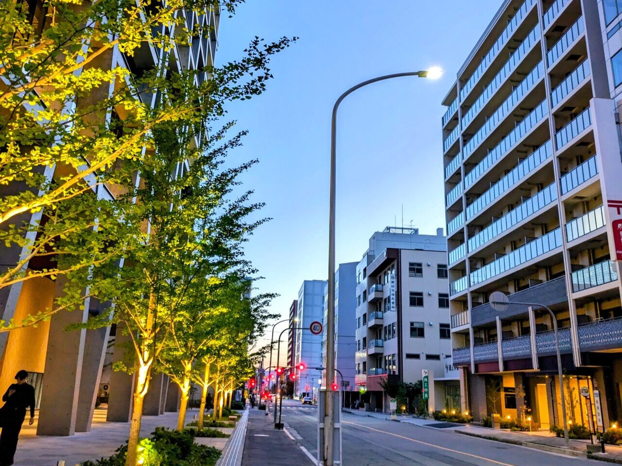 歩行者天国になる道路