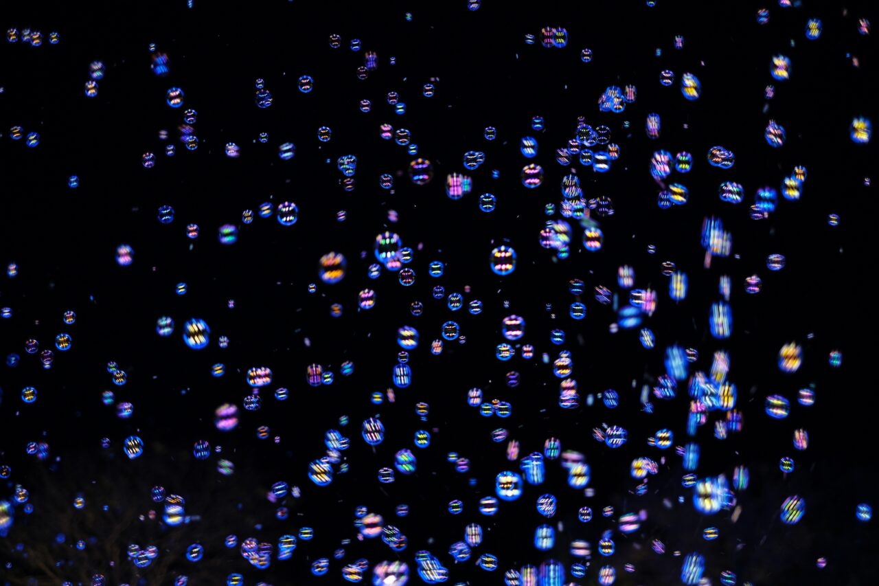 ナイトバブルショーのイメージ