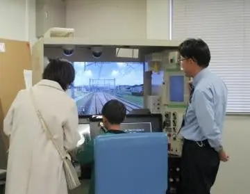 運転シミュレーター体験