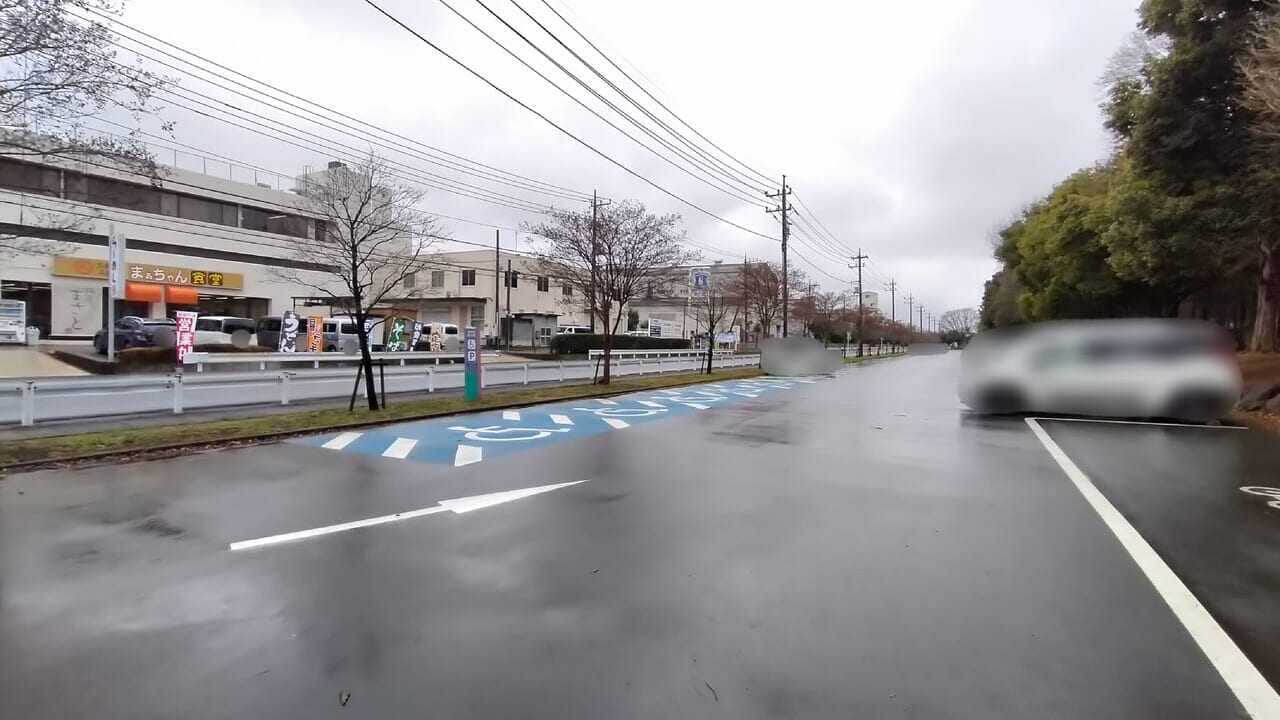 久喜菖蒲公園の駐車場