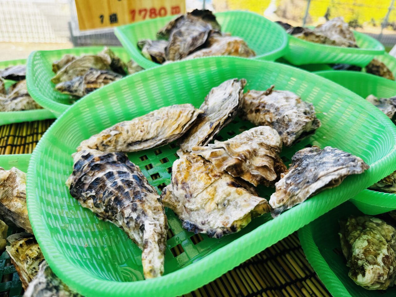 杉戸のアグリパークの牡蠣小屋