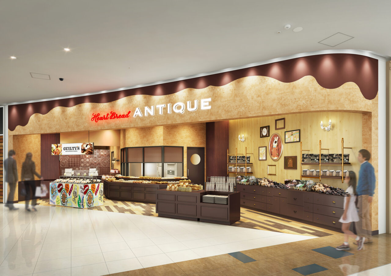 アリオ鷲宮にオープンするハートブレッドアンティークとねこねこ食パン、クッキーのお店