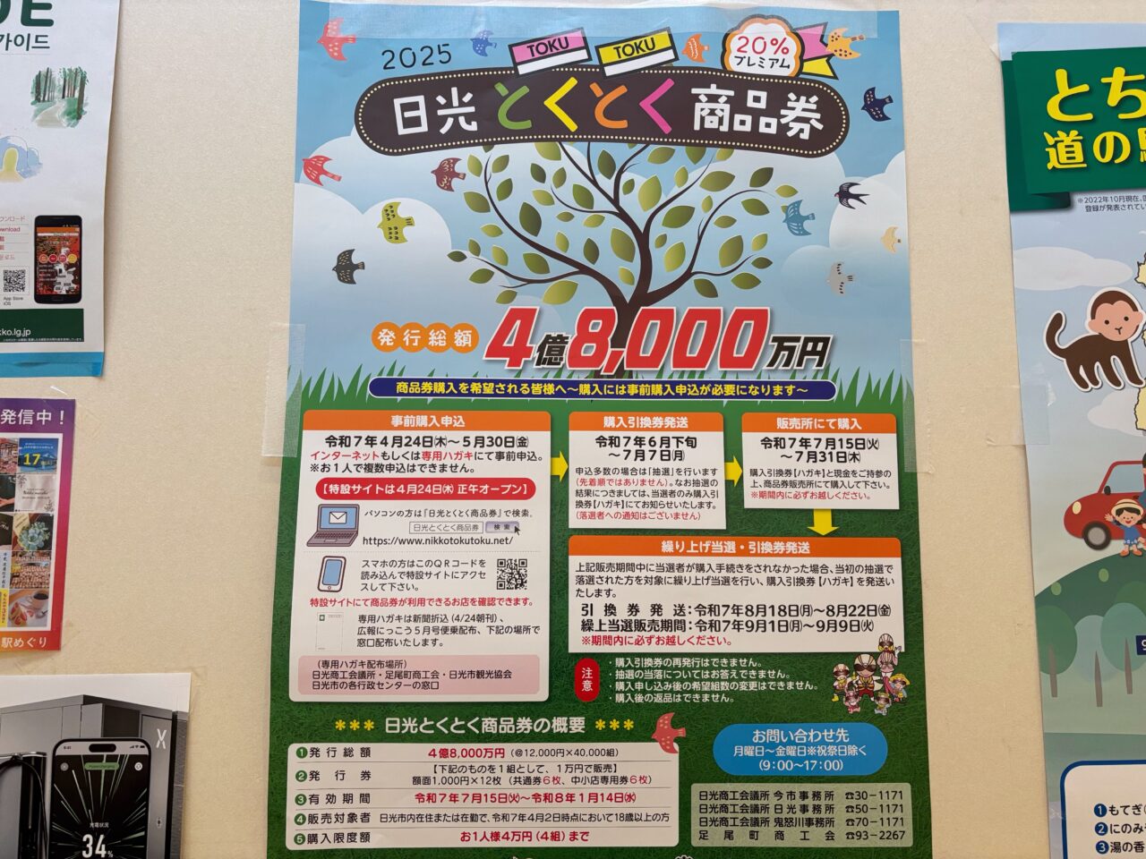 日光とくとく商品券