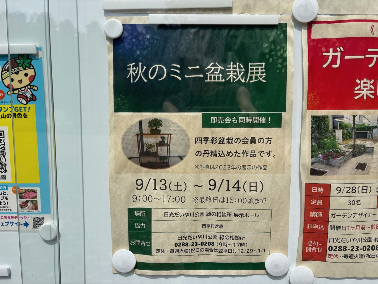 秋のミニ盆栽展2025