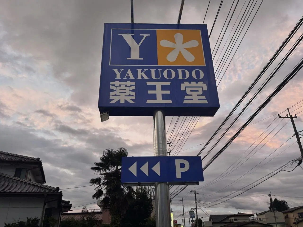 薬王堂看板