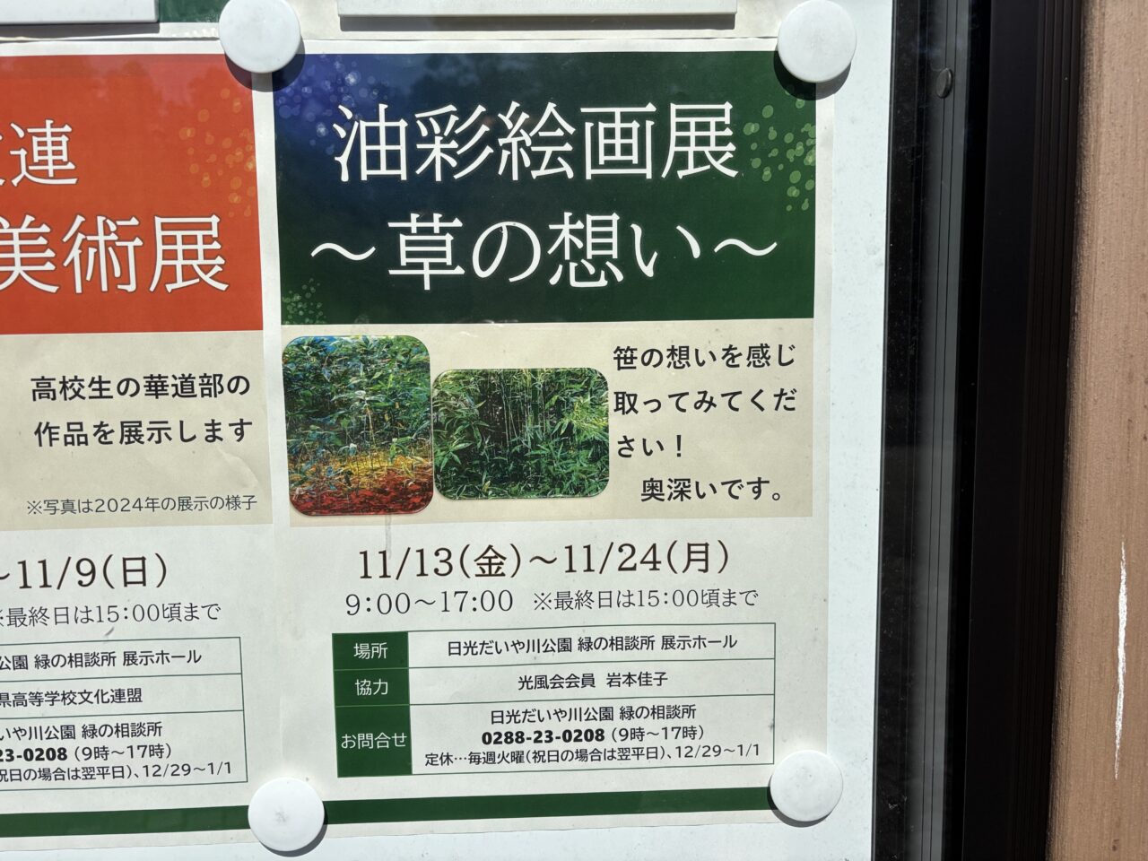 油彩絵画展～草の想い～