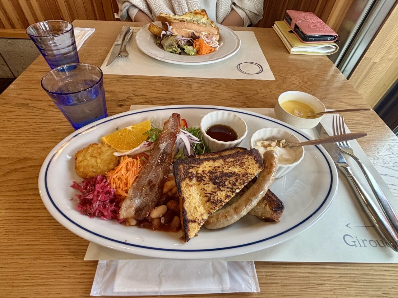 Girouette（ジルエット）モーニングメニューフレンチトースト