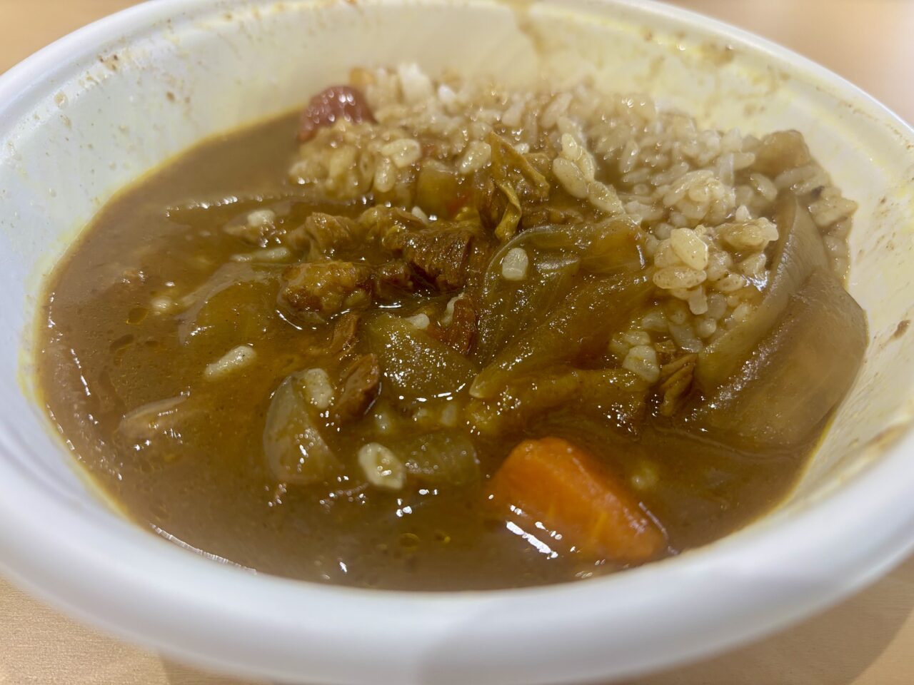 お食事 万里一空牛すじカレー