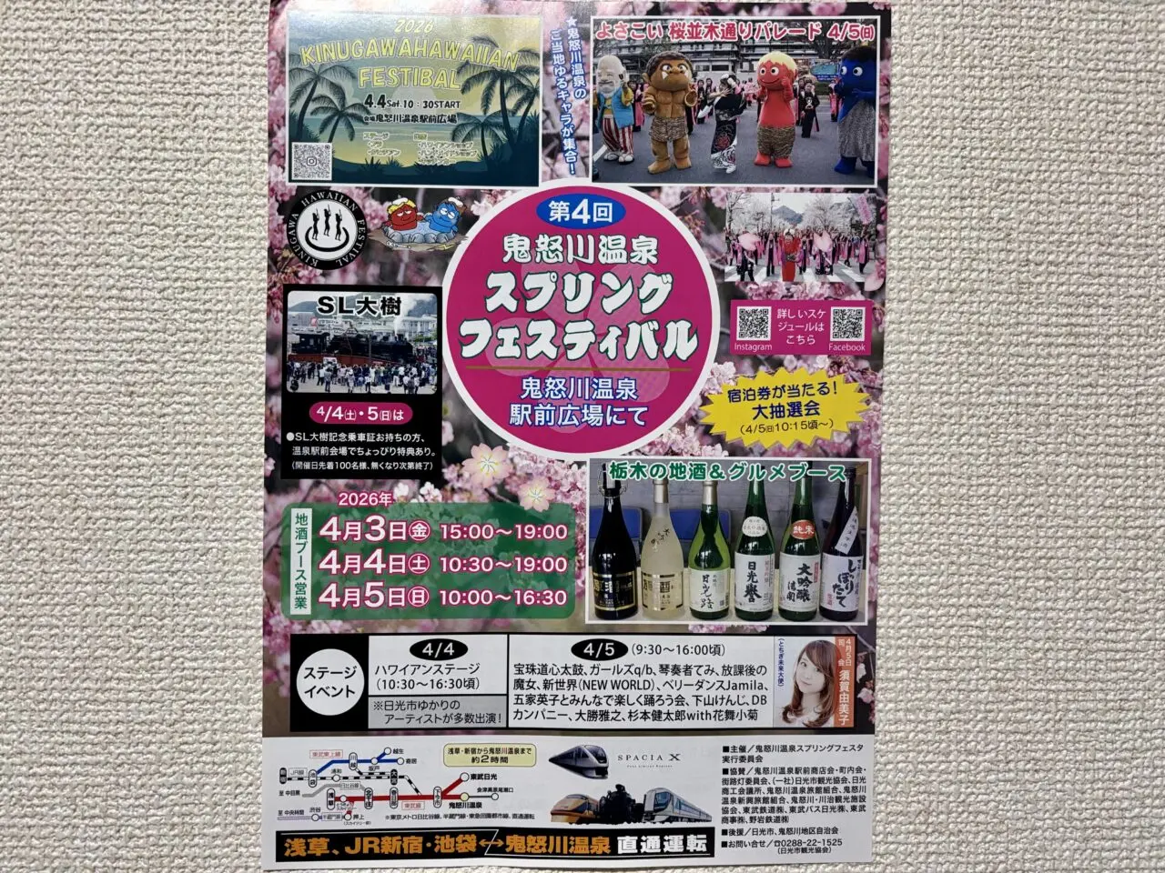 第4回鬼怒川スプリングフェスティバル