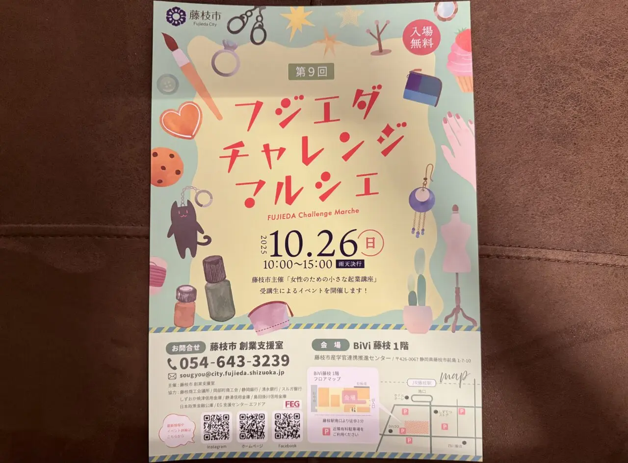 藤枝市のチャレンジマルシェ