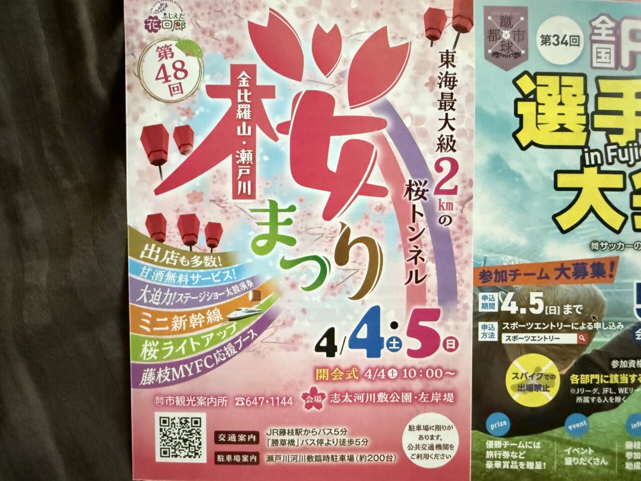 藤枝市の桜まつり