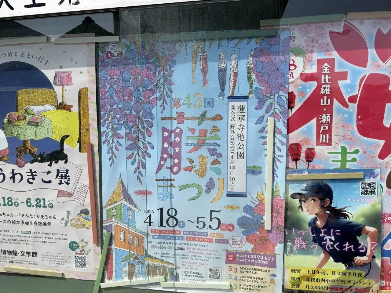 藤枝市の藤まつり