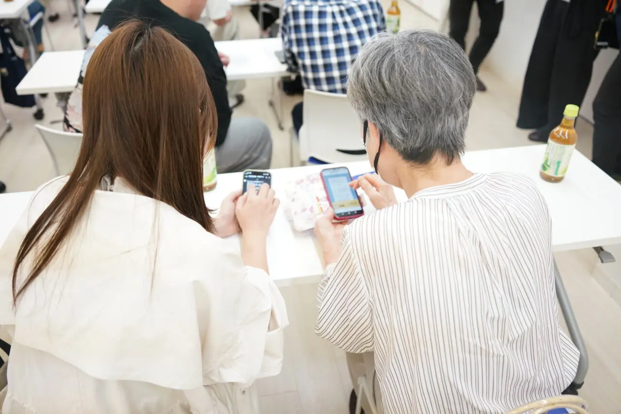 防犯スマホ講座の様子5