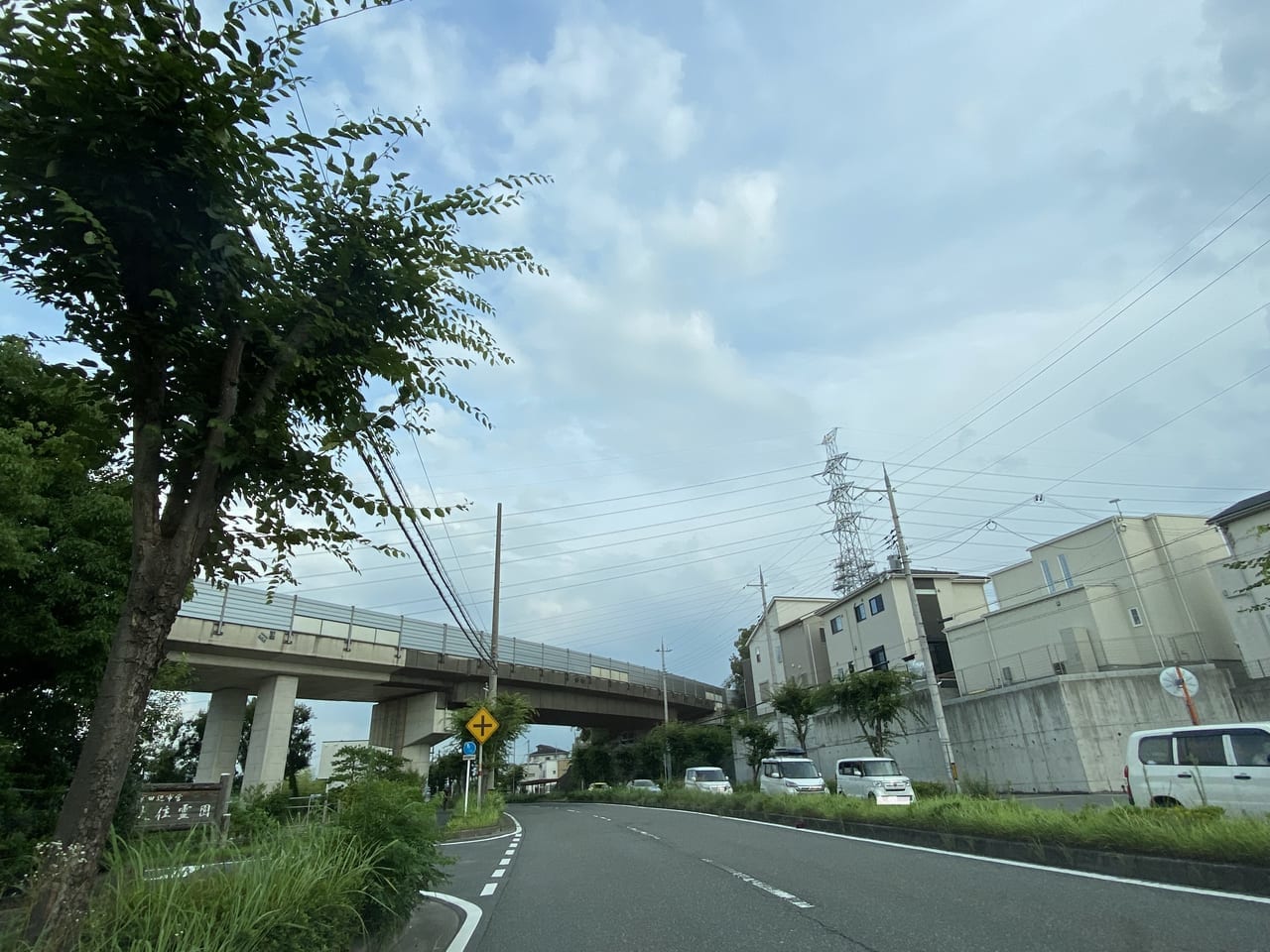 大住山手幹線沿い