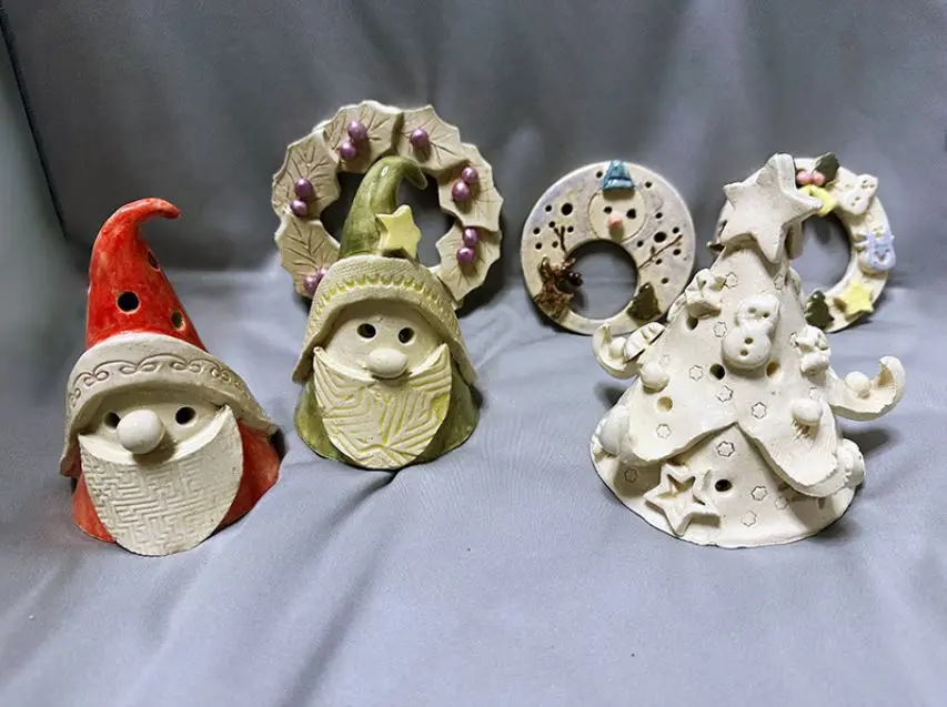 クリスマス体験陶磁器
