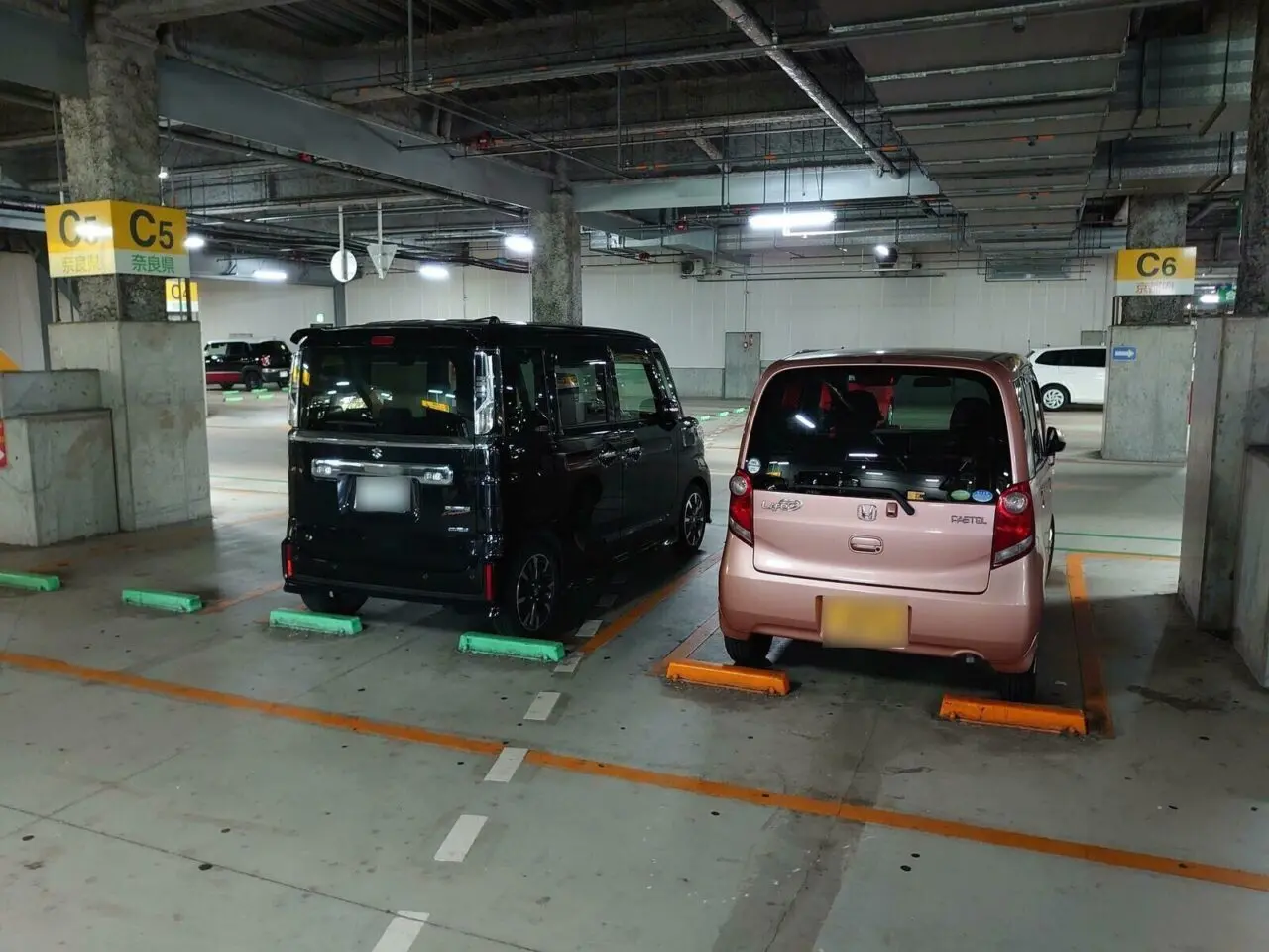 イオンの駐車場