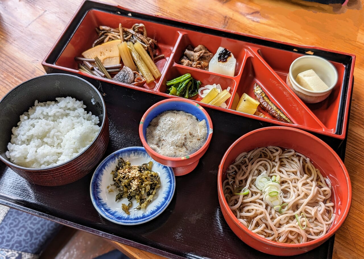 蕎麦定食